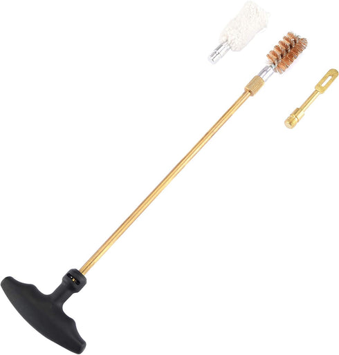 Raiseek Shotgun Cleaning Kit for 12 and 20 Gauge, Bronze Bristles Brush and Cotton Mop