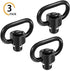 QD Sling Swivel Mount, 1.25" Heavy Duty Sling Swivels for Two Point and Traditional Sling Swivel Mount