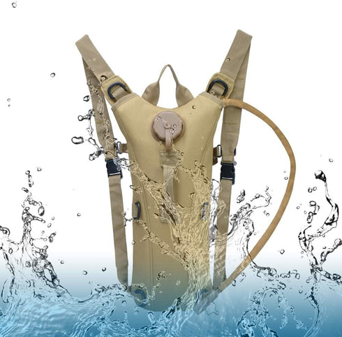 Tactical Hydration Pack - Water Rucksack Backpack with 3L BPA Free Bladder for Cycling, Hiking, Outdoor Camping