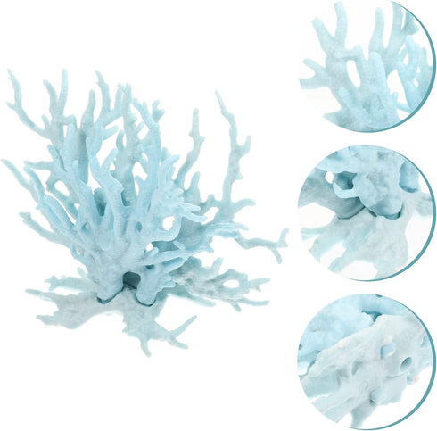 Aquarium Landscaping Coral, Desktop Coral Sculpture, Simulated Coral Ornament for Fish Tank Decor