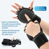 Trivolein Workout Gloves for Men & Women, Wrist Wraps for Weightlifting Fingerless Gym Gloves with Wrist Support