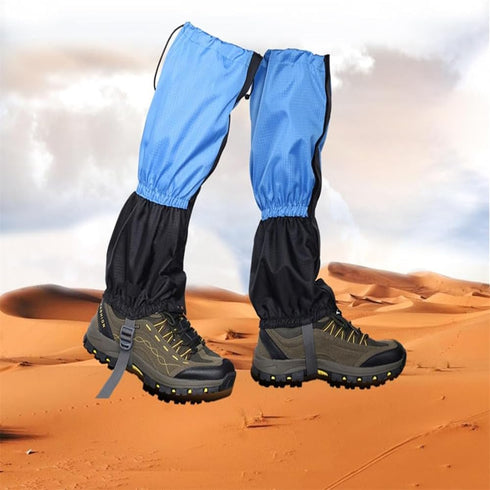 Gaiters for Hiking, Waterproof and Breathable Leg Gaiters for Women and Men, Adjustable Lightweight for Boots