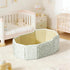 Generic 75x45cm Kid Bathtub for Shower Portable Bathing Pool Folding Tub with Drain Plug for Boys Girls Pets Cats Dogs