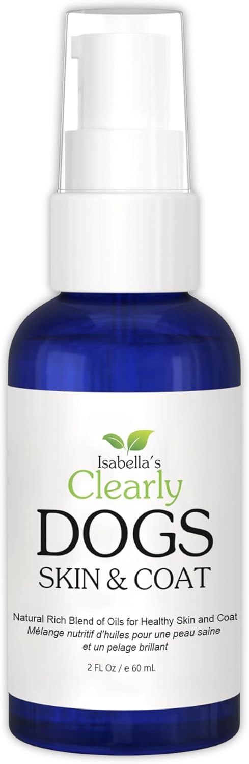 Natural Skin & Coat Oil for Dogs Coconut, Olive & Almond Oil