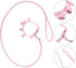 Pet Collar and Leash Combo with Jingle Bell Dog Collar and Pulling Leash Rope Strap for Outdoor Daily Use