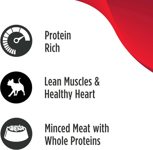 6oz (Pack 8) Nulo Canned Wet Cat Food - Minced Tuna, Chicken & Pumpkin in Broth, High Protein Grain-Free Cat Food
