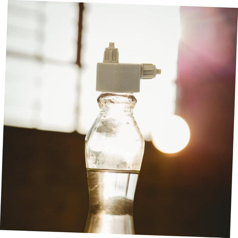 Bottle Caps Quick Diffuser Aquatainer Air, 2pcs Portable Generator Bottle Aquarium Air Carbon Dioxide Reactor Parts