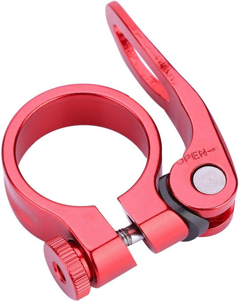 Seatpost Clamp Super Light Seat Tube Clip 27.2/28.6mm Replacement Bike Accessory
