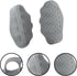 lasuroa 2pcs Weight Lifting Grips, Anti-Slip Silicone Gym Grips for Men & Women Sweat-Resistant Hand Protection