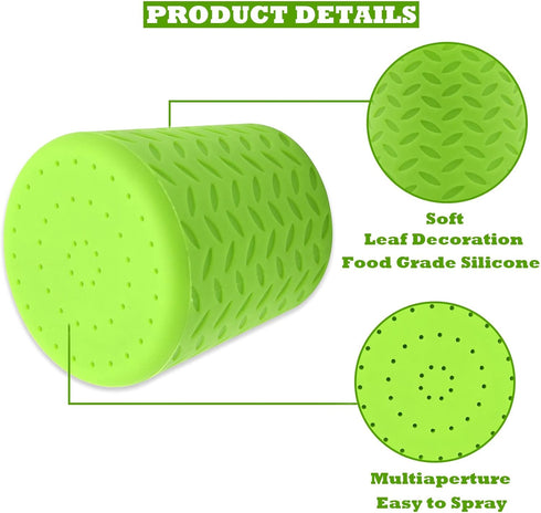 3 Pieces Portable Outdoor Shower for Dogs, Shower Head & Bottle Attachment, Works with 16 oz to 2 Liters