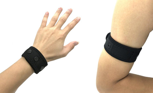 Wanty Adjustable Buckle Arm Bracelet - Wear Band with Mesh Pouch for Fitbit ONE/Fitbit Flex 2/Activity Tracker