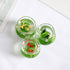 12 Pcs Miniature Glass Fish Bowls | Simulated Mini Fish Tank for Desktop Office Accessories