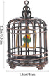 NUOBESTY Decoraciones para Salas De Casa Miniature Birdcage Model, Doll House Birdcage Ornament Decorative Birdcage Mini House Supply Home Decor