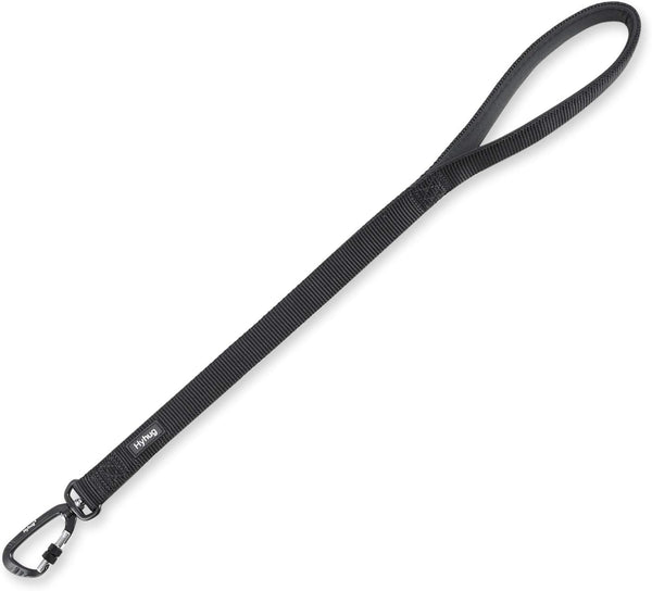 Hyhug Pets 24 Inches Nylon Durable Short Leash, Comfortable Handle, Lightweight Aluminium Clip for Large Medium Dogs