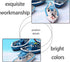 YUANGUNGUN 6-Piece Set 2.5" Mini Fishing Boats - Mediterranean Style Decor for Aquariums, Dioramas & Fairy Gardens