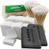 1000PCS Patches+ 200PCS Pointed/Round Swabs+ 2PCS Gun Cloths, Lint Free Gun Cleaning