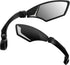 Hafny NEW Handlebar Bike Mirror, HD, Blast-resistant E-bike Mirror with Glass Lens, HF-MR095 (Silver Right)