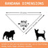 New to The Crew Dog Bandana New Puppy Announcement Gift for New Owners Puppy Bandana Dog Owner Gifts Triangle Bibs