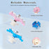 JNCWYP 2 Pack Finches Bird Cage Spinning Toy for Parakeets & Cockatiels, Interactive Spinner Rattle Bird Toys, Cage