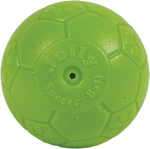 Jolly Pets Mini Jolly Soccer Ball, Floating-Bouncing Dog Toy, 3" Green Apple