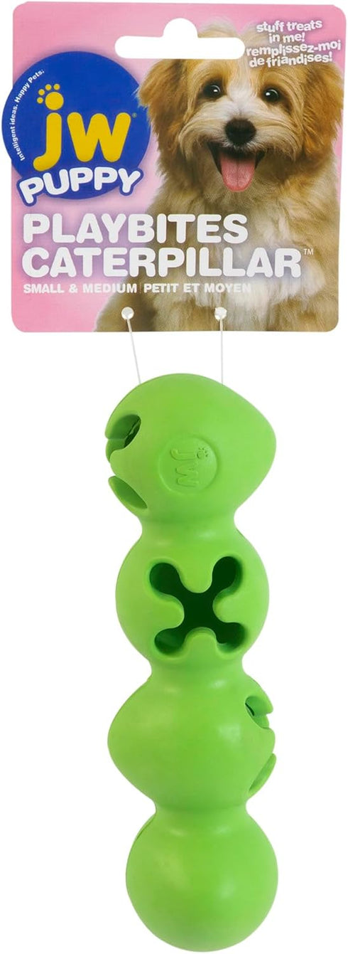 JW Playbites Caterpillar Treat Dispenser Toy