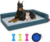 Dog Mattress for Large Dogs, Washable Comfortable Pet Bed with Removable Cushion & Nonskid Bottom