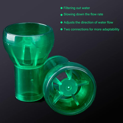 Zerodis Aquarium Water Outflow Pipe - Professional Fish Water Outflow Pipe for Planted Aquarium Filter Tubing Freshwater