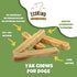 EcoKind Premium Gold Yak Cheese Himalayan Dog Chews - All Natural, High Protein Treats for Large Breed Dogs, 3 Chews