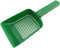 Aquarium Garden Sand Cleaning Shovel, Green 5.11x4.33inch, Lizard Feces Scoop for Fish Tanks and Swimming Pools