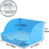 10"x8" Rat Small Litter Box, Square Corner Litter Box Training Pan with Grid Potty Tray Toilet for Cage Small