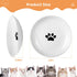 Ceramic Cat Food Plates, Cat Wet Food Bowls/Whisker Fatigue Cat Dishes & Shallow Bowls for Kittens and Small Animals