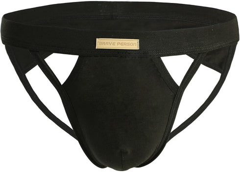 Borniu Men's Jockstrap Underwear Sexy Low Rise G-String Briefs Stretch Breathable Lightweight Athletic