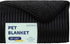 Premium Soft Dog/Cat Waterproof Blanket, Washable Reversible Sherpa Fleece, Small, Medium, Large (Black Small Striped