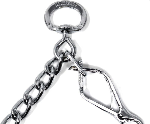Herm Sprenger Chrome Plated Training Collar with Quick Release Snap for Dogs, X-Large, 4mm, 24-Inch