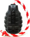 SodaPup USA-K9 Magnum Grenade - Dog Tug Toy, Chew Toy & Treat Dispenser Made from Durable Non-Toxic Rubber