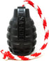 SodaPup USA-K9 Magnum Grenade - Dog Tug Toy, Chew Toy & Treat Dispenser Made from Durable Non-Toxic Rubber
