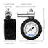 GODESON Presta Valve Tire Pressure Gauge, 0-30PSI Range, Bicycle Air Pressure Relief, Perfect for Mountain Bikes