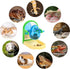 (1PC) Rat Foraging Toy Enrichment Food Toys Puzzle Treat Dispensing Slow Feeder with Mirror Intelligence Growth Cage