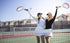 Pre-Strung Lightweight 27 Inch Tennis Racket, Recreational Adult Rackets for Men Women Students with Carry Bag
