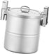 kowaku Camping Rice Cooker Rice Cooking Pot with Lid Nonstick 304 Stainless Steel