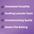 Pet Shampoo for Dogs & Cats, Intense Cleaning Power, Soothes Skin, Made in USA (Lavender, 1 Quart)