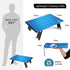 VILLEY Portable Mini Folding Beach Table, Ultralight Aluminum Side Table with Carry Bag for Camping, Picnics