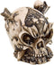 Underwater Treasures Warrior Skull Decoration