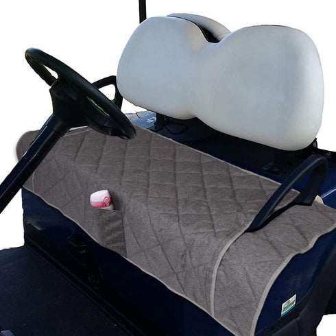 TUYUU Golf Cart Seat Covers, EZGO Heavy Duty Seat Blanket, Travel Sports Cart Seat Cushion Covers for 2-Person Seats