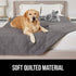 Gorilla Grip 100% Waterproof Dog Blanket, 82x102, Tear and Slip Resistant, Leakproof Couch Cushion Protector for Indoor