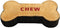 Natural Suede Leather Chew Toy for Adult Dogs and Puppies, Tough Durable Fun Chewing Interactive Pet Toy (Bone Shape)