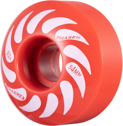 Phaser 92A 54mm Skateboard Wheels (Optional Bearings, Spacers, Washers)