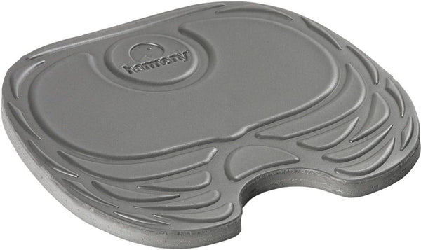 Harmony Techlift Seatpad, Grey/Black, 15” x 16” x 3/4”