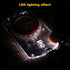 Pro Hiking Compass, Waterproof Survival Gear with Glow-in-The-Dark Feature and Mirror Sighting for Orienteering