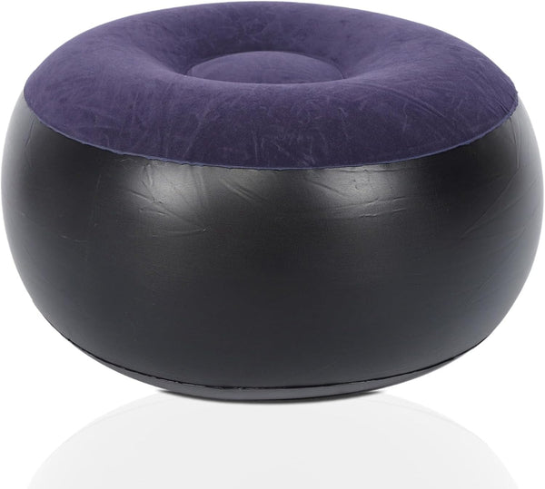 Gsycle 2PCS Inflatable Ottoman, Quick Inflation Portable Lightweight Stool Seat Camping Inflatable Outdoor
